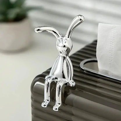 2PC Long-Eared Rabbit small Statue