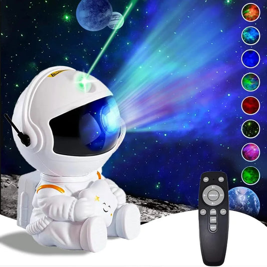 Astronaut Star Galaxy Projector Night Light