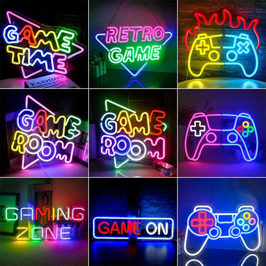 Game Room Neon Sign Led Lights