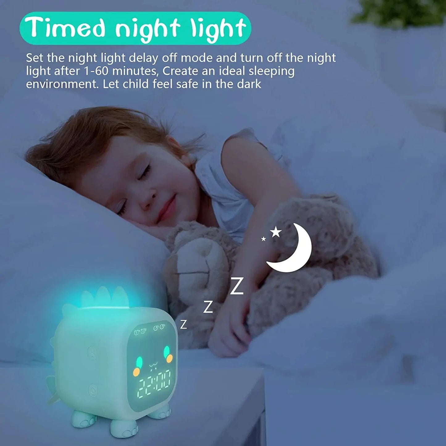 Dinosaur Kids Alarm Clock