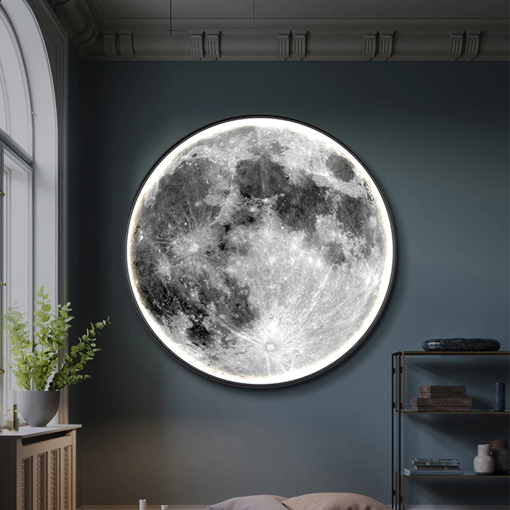 Moon LED Wall Lamp Night Light