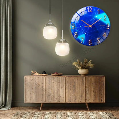 12 inch Elegant Glass Wall Clock