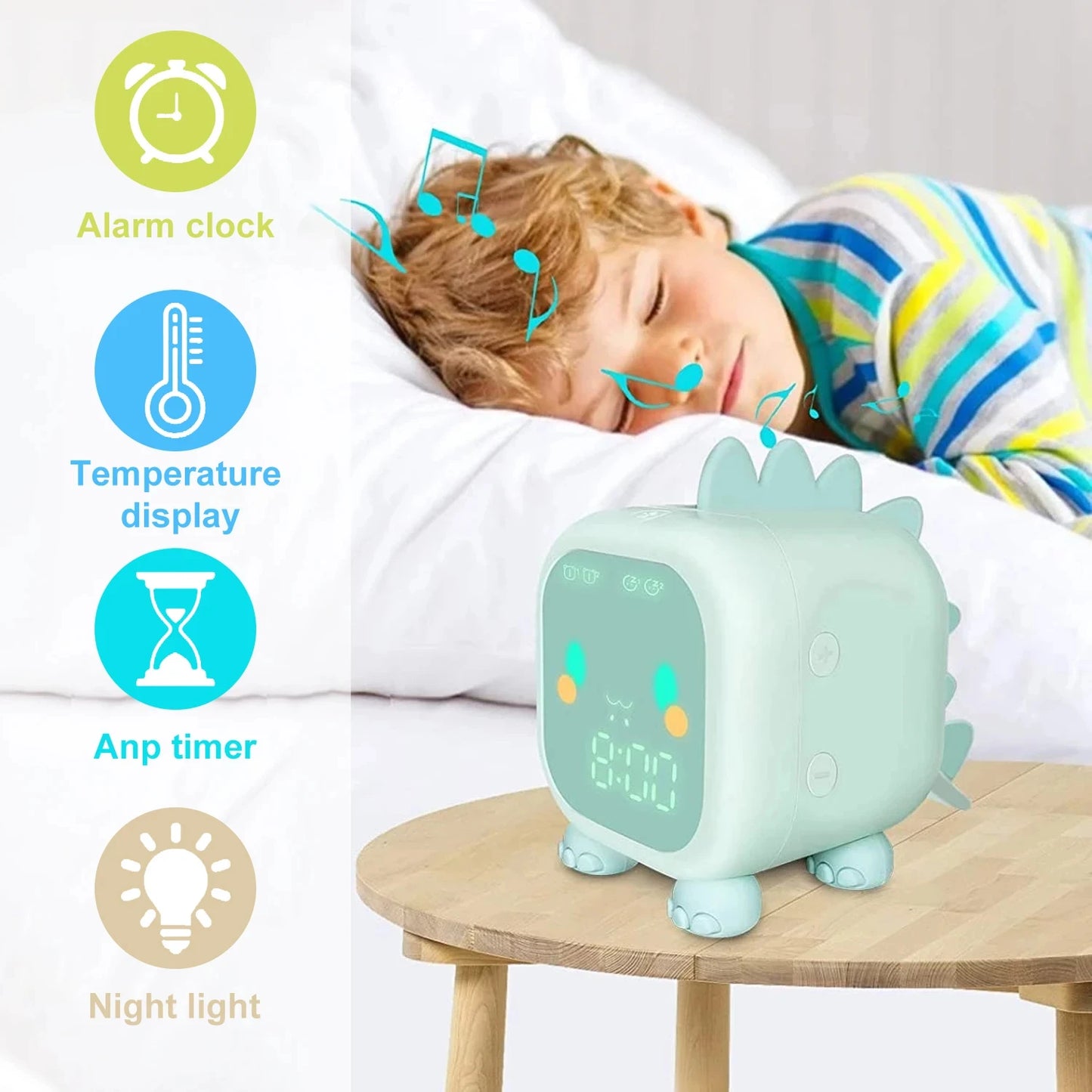 Dinosaur Kids Alarm Clock